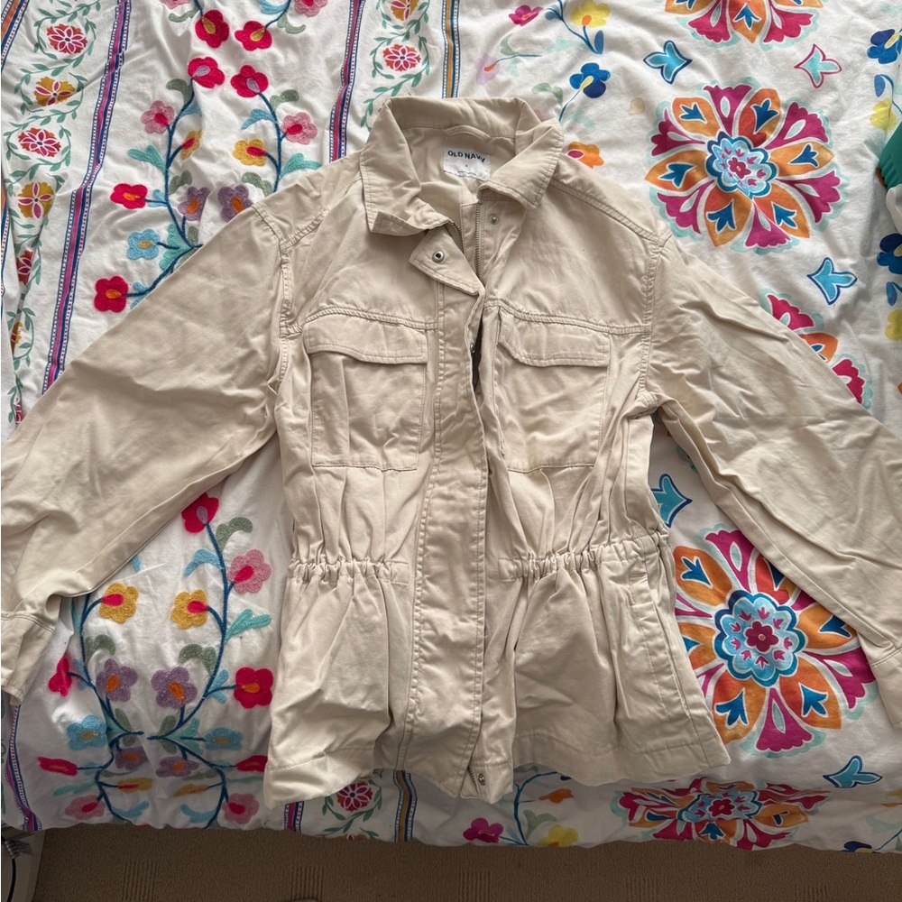 Old Navy Women's Tan Utility Jacket
